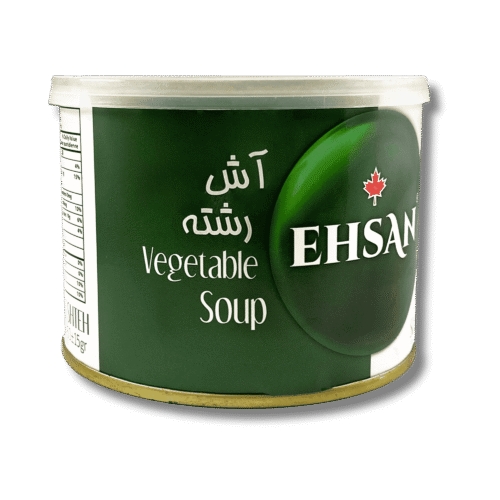 Ash Reshteh vegetable soup canned product
