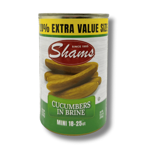 Cucumbers in brine canned pickles