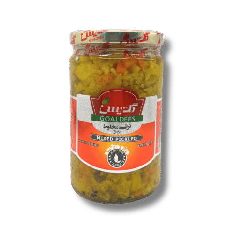 Mixed pickles torshi jar Goaldees brand