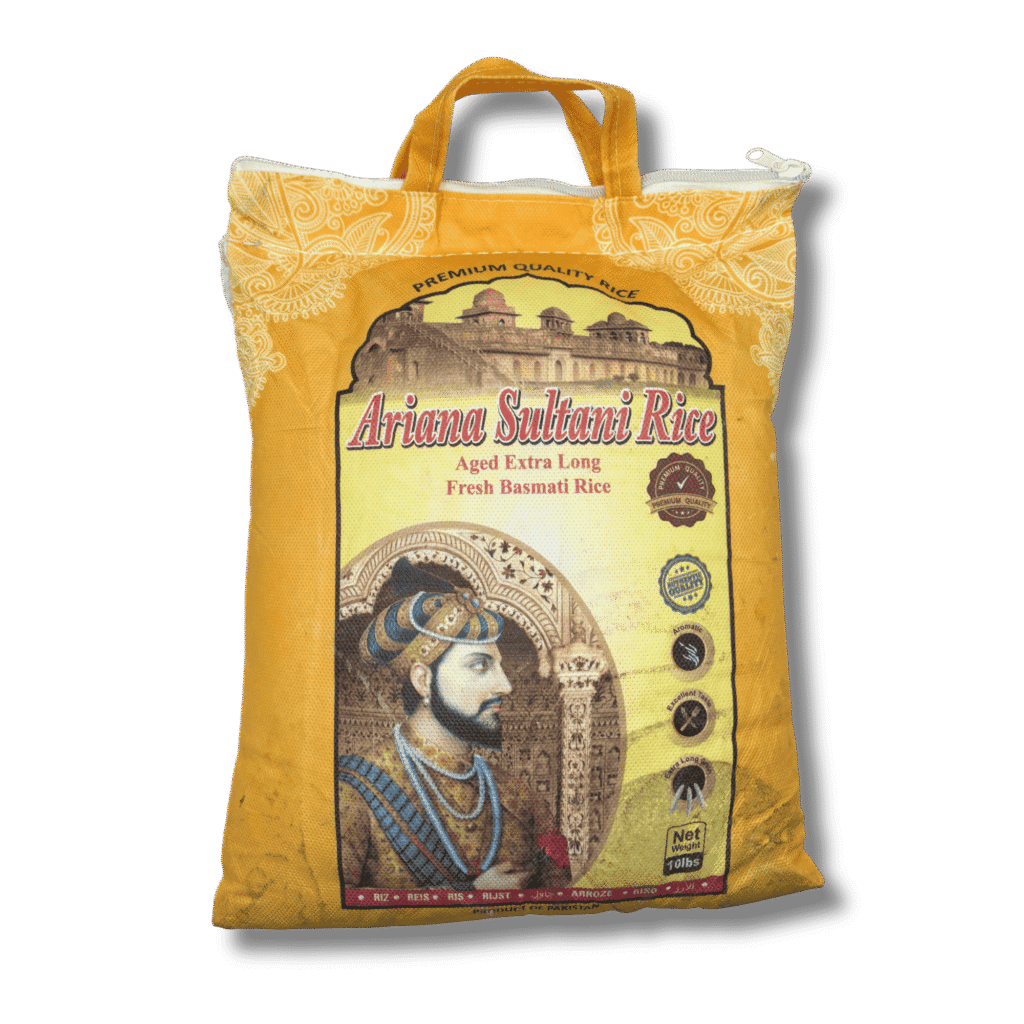 Ariana Sultani aged extra long basmati rice 10 lb bag