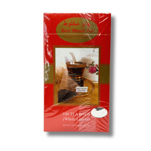 Best Blend Tea box with 100 whole-leaf tea bags
