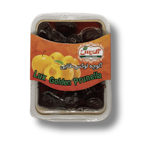 Lux Golden Prunella dried golden plums in sealed tray