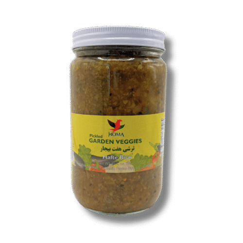 Pickled garden vegetables Hafta Bijar Persian pickle