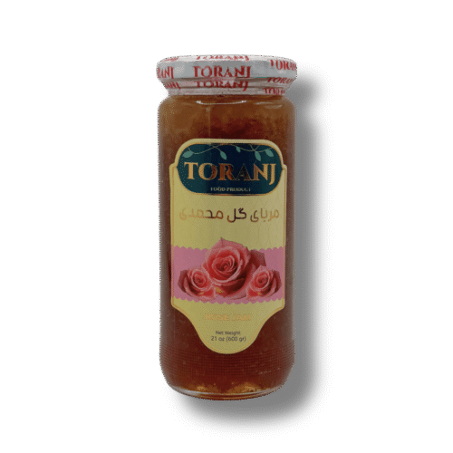 Rose jam made from rose petals