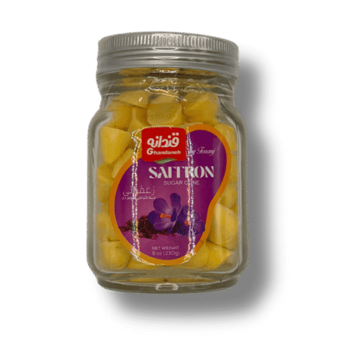 Saffron sugar cubes ghandaneh brand for tea