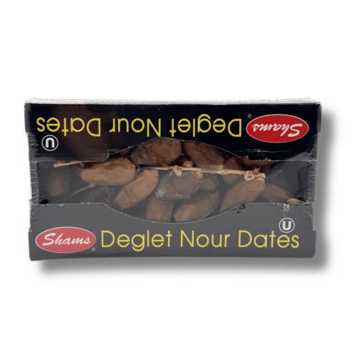 Shams Deglet Nour dates with pits 2 lb box