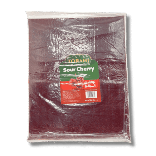 Sour cherry lavashak fruit roll snack