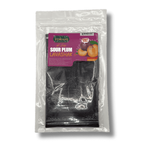 Sour plum lavashak fruit roll snack